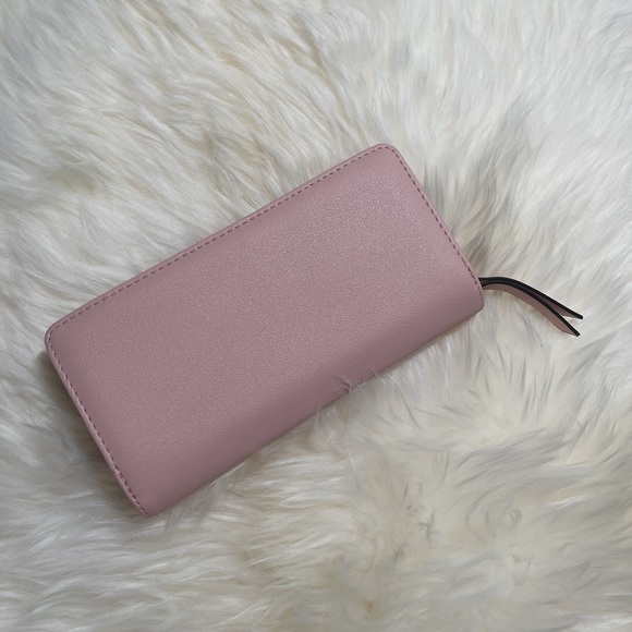 Pink and Gold Leather Wallet - Picture 4 of 4